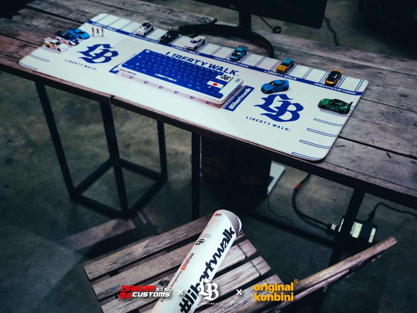 **PRE ORDER** Dream Customs x Liberty Walk x Original Konbini Keyboard & Diorama Mat
