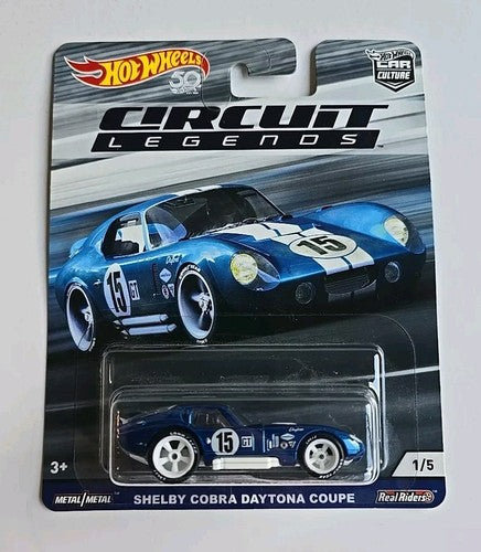 Hot Wheels Premium Car Culture Circuit Legends Shelby Cobra Daytona Coupe