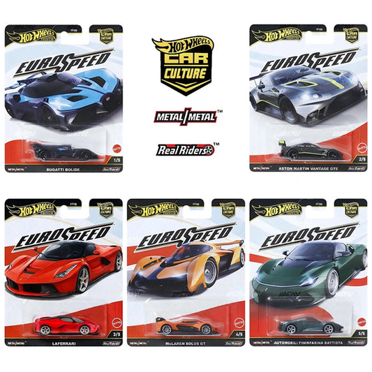 **PRE ORDER** Hot Wheels 2025 Car Culture Eurospeed - Set Of 5