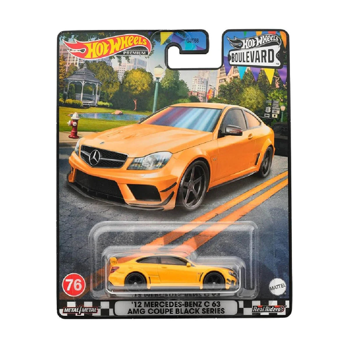 Hot Wheels Premium Boulevard Mercedes-Benz C 63 AMG Coupe #76