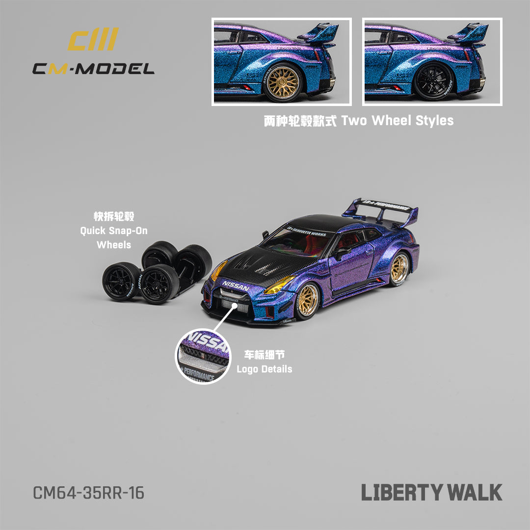 **PRE ORDER** CM Model Nissan LBWK R35GT-R Chameleon
