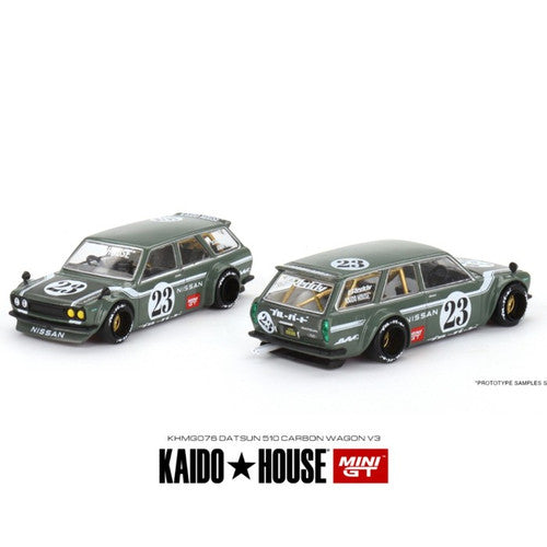 Kaido House x Mini GT Datsun 510 Wagon V3 - KHMG076