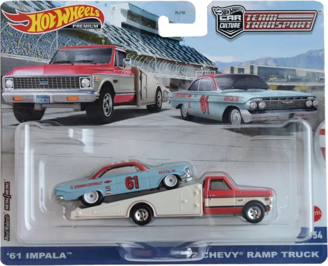 Hot Wheels Team Transport '61 Chevy Impala #54