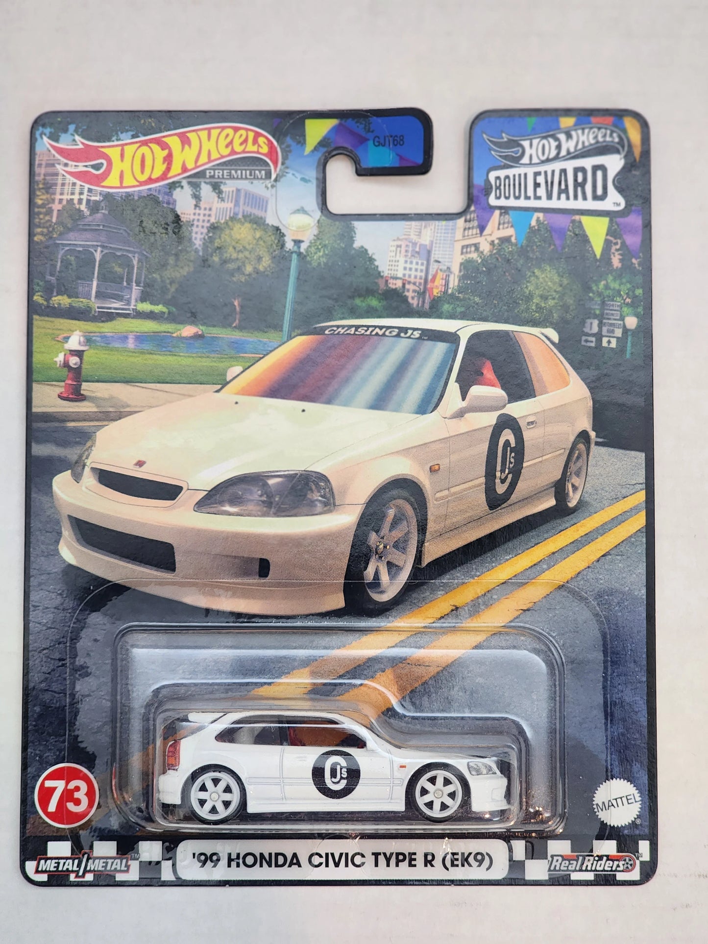 Hot Wheels Premium Boulevard #73 - '99 Honda Civic Type R (EK9)