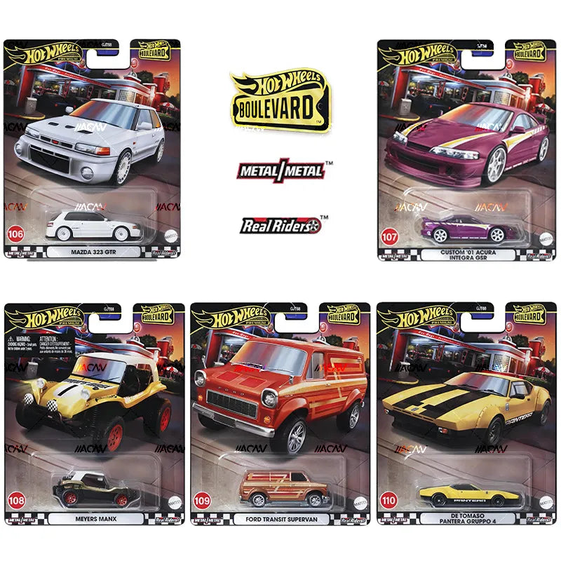 New Hot Wheels Boulevard, on sale set of 5