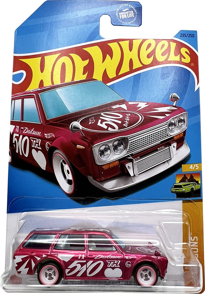 Hot Wheels Super Treasure Hunt Datsun 510 Wagon – Redline Diecast