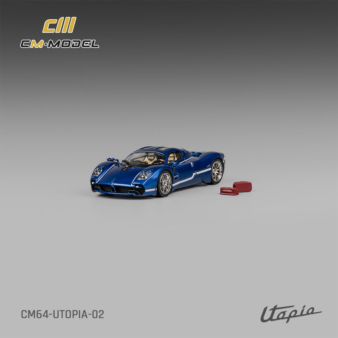 **PRE ORDER** CM Model Pagani Utopia Metallic Blue