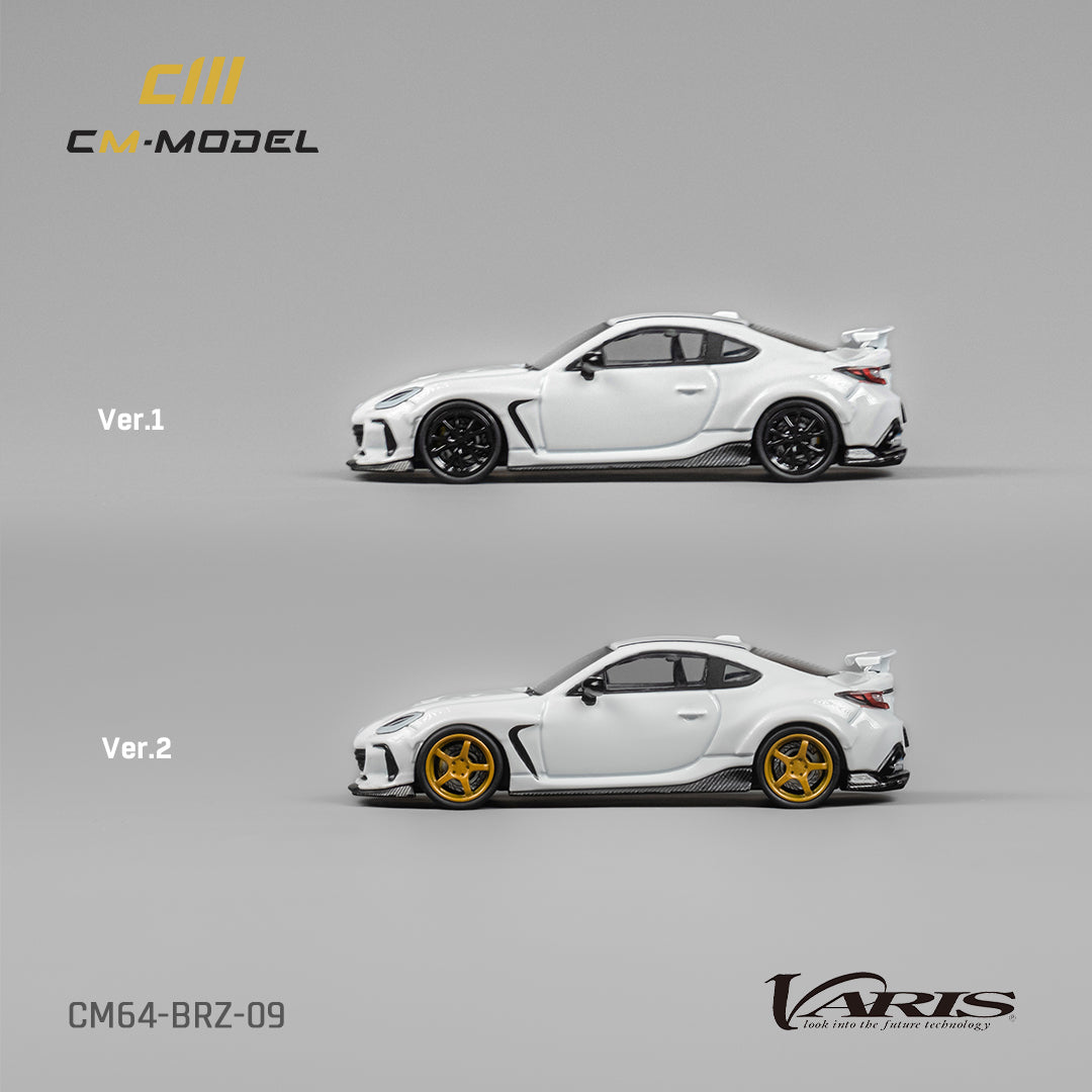 **PRE ORDER** CM Model Subaru BRZ Varis Widebody White