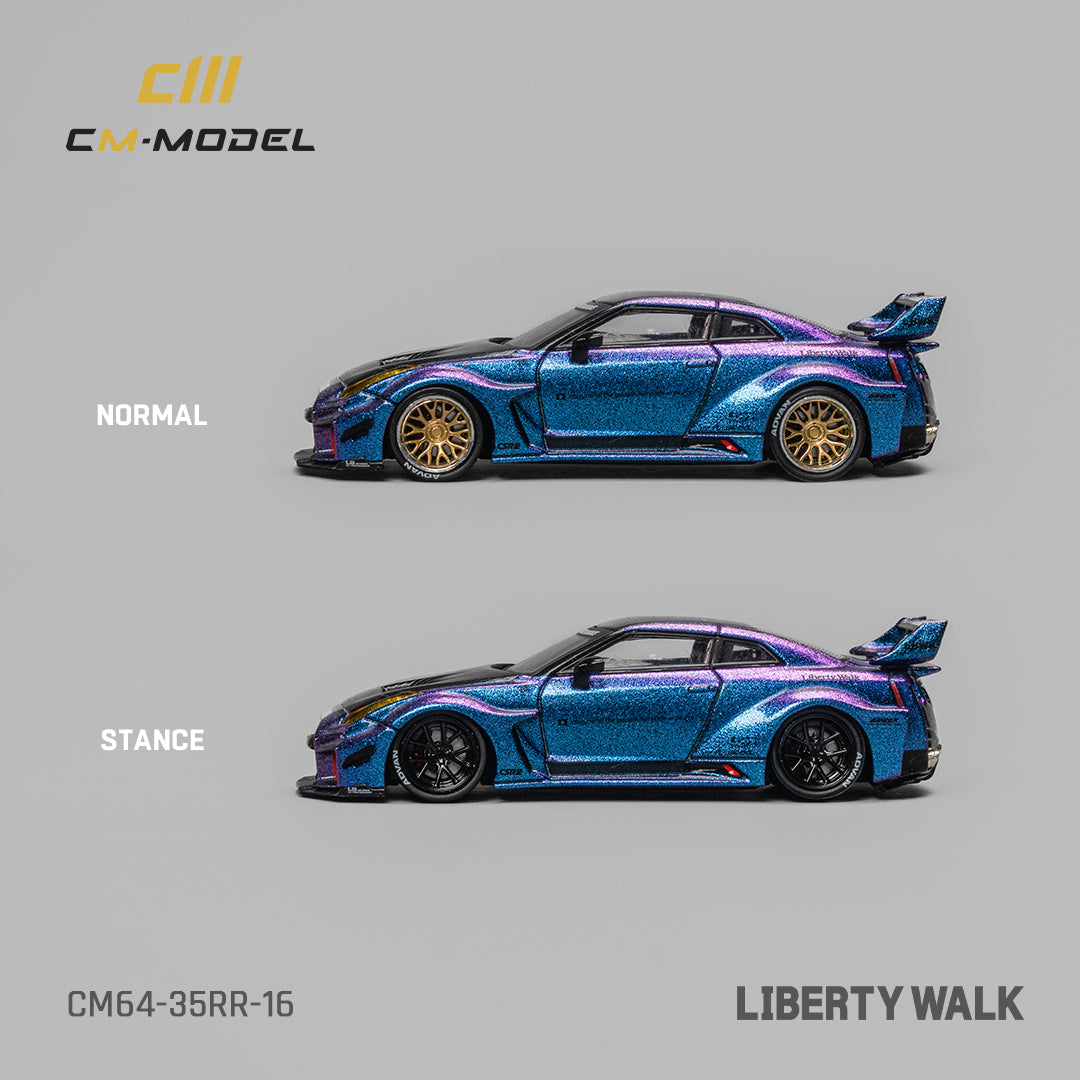 **PRE ORDER** CM Model Nissan LBWK R35GT-R Chameleon