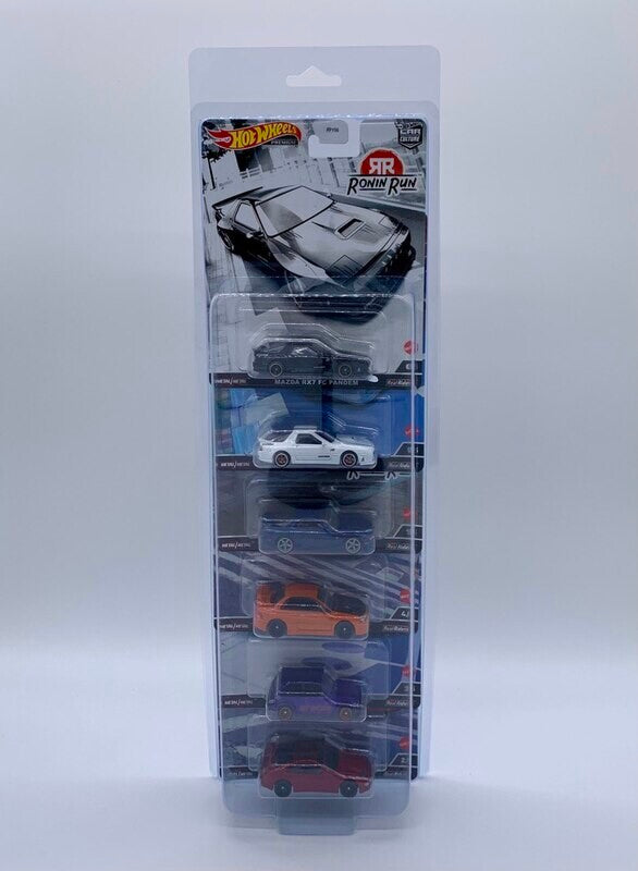 Hot Wheels Premium Boulevard / Car Culture 6 Car Protectors - Box Of 10