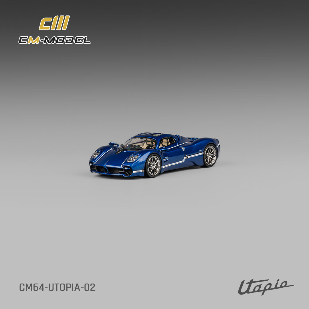 **PRE ORDER** CM Model Pagani Utopia Metallic Blue