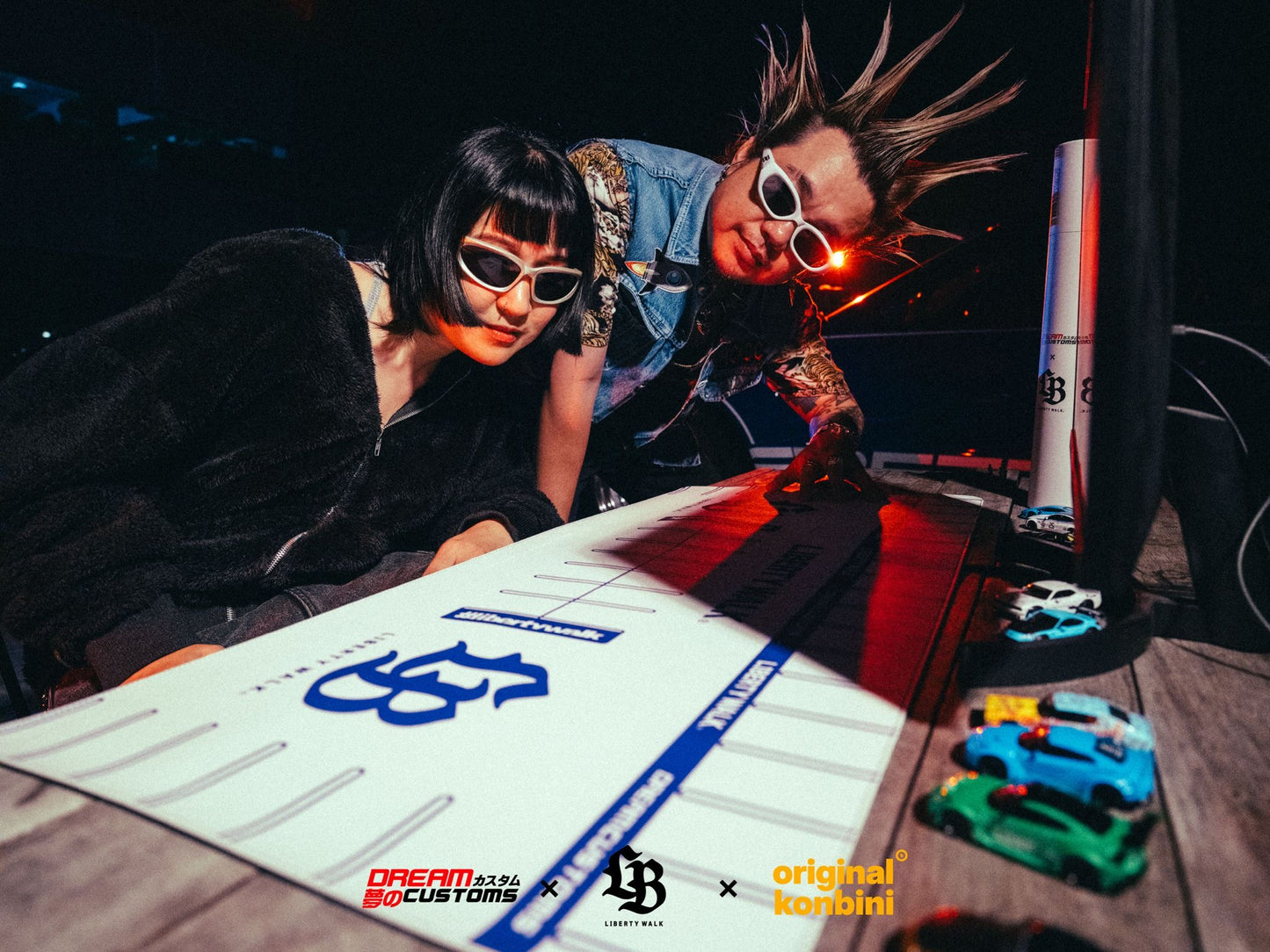 **PRE ORDER** Dream Customs x Liberty Walk x Original Konbini Keyboard & Diorama Mat