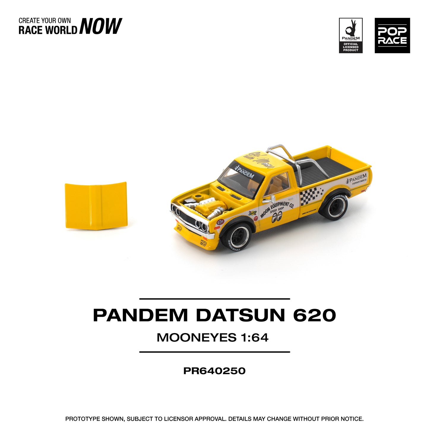 **PRE ORDER** Pop Race Datsun 620 Pandem - MoonEyes