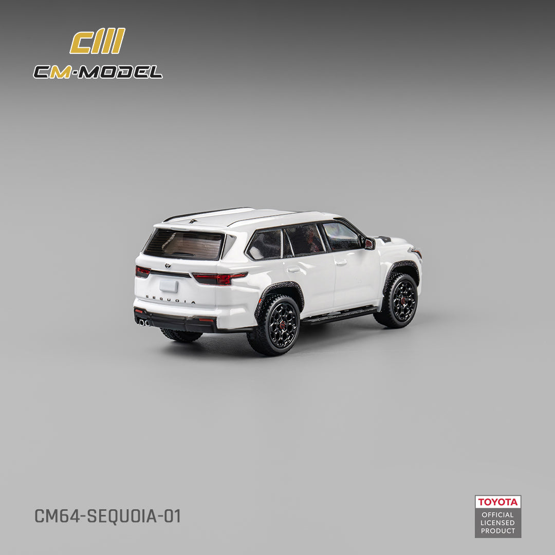 **PRE ORDER** CM Model Toyota Sequoia Pearl White