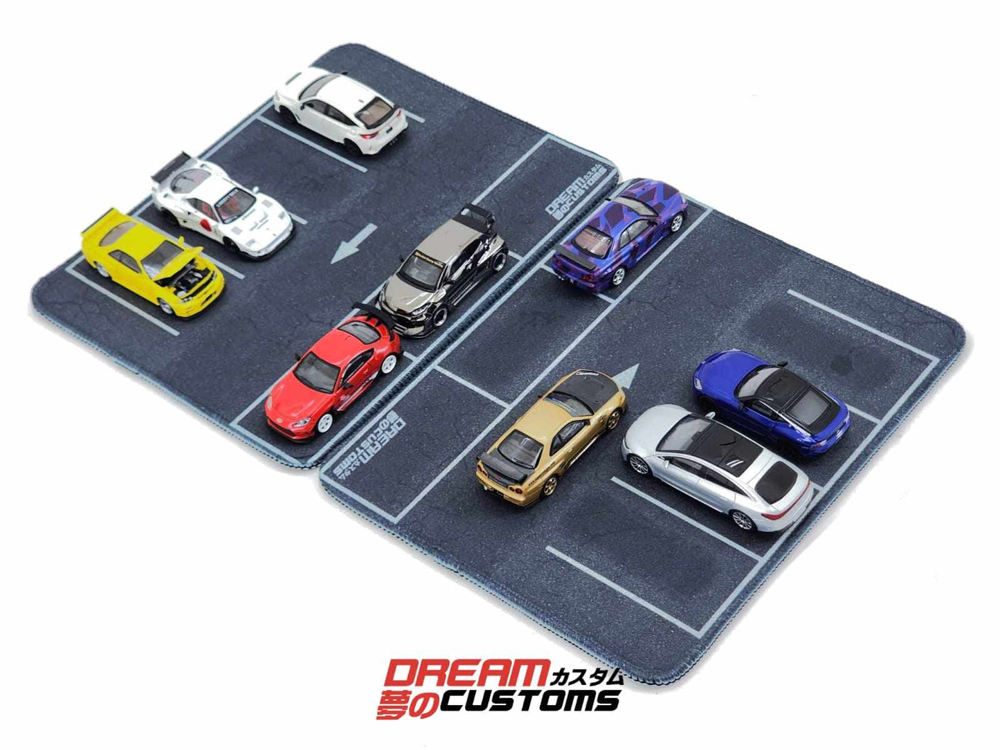 **PRE ORDER** Dream Customs Mini Diorama Mat - Parking Lot A1