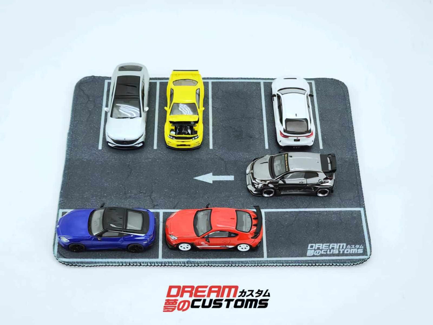 **PRE ORDER** Dream Customs Mini Diorama Mat - Parking Lot A1