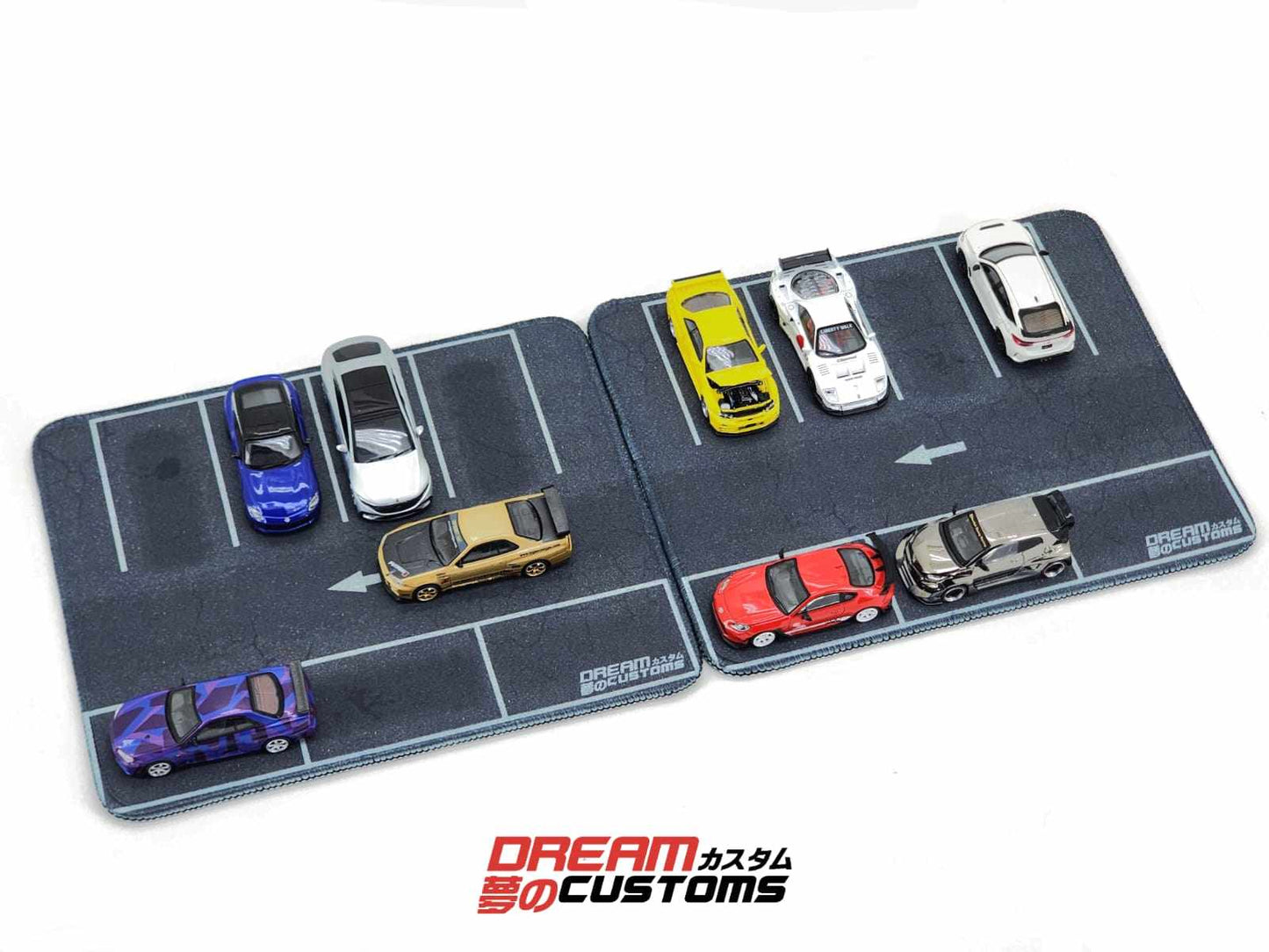 **PRE ORDER** Dream Customs Mini Diorama Mat - Parking Lot A1