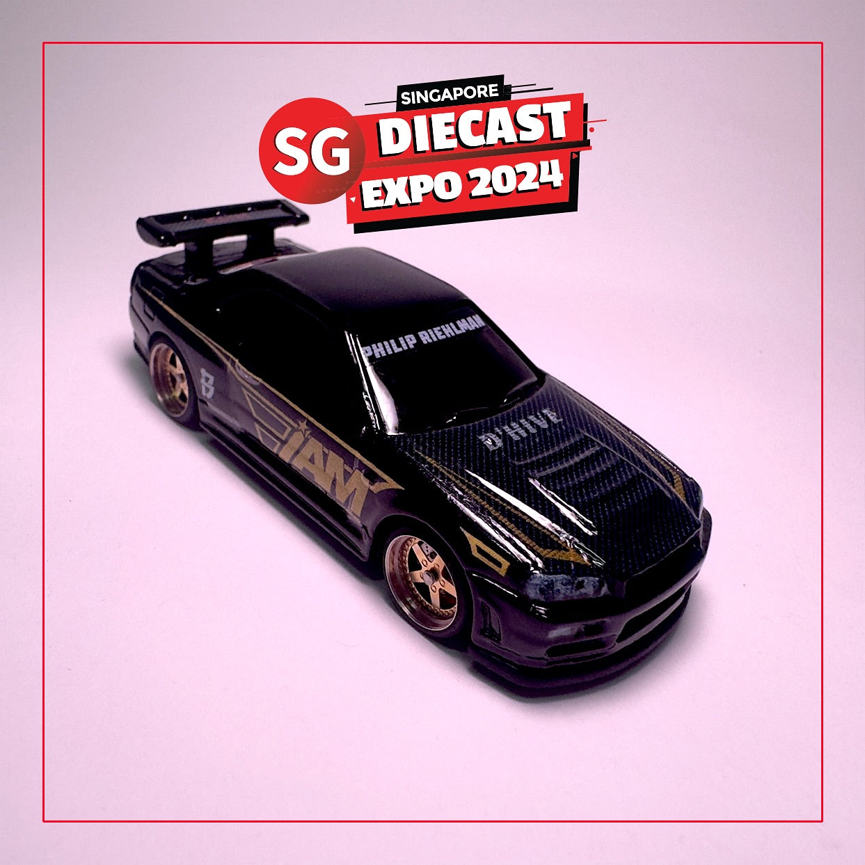 2024 Singapore Diecast Expo Dinner Exclusive Nissan Skyline R34 GTR