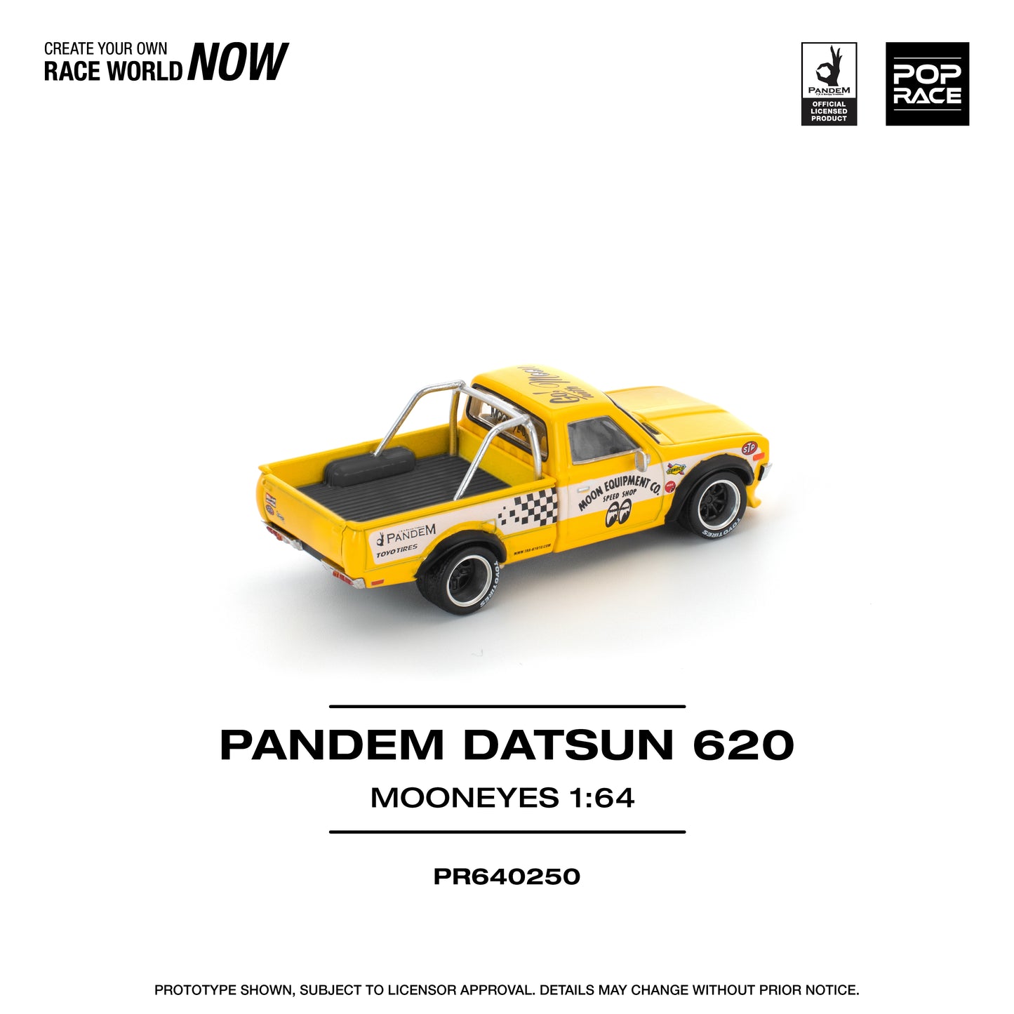**PRE ORDER** Pop Race Datsun 620 Pandem - MoonEyes