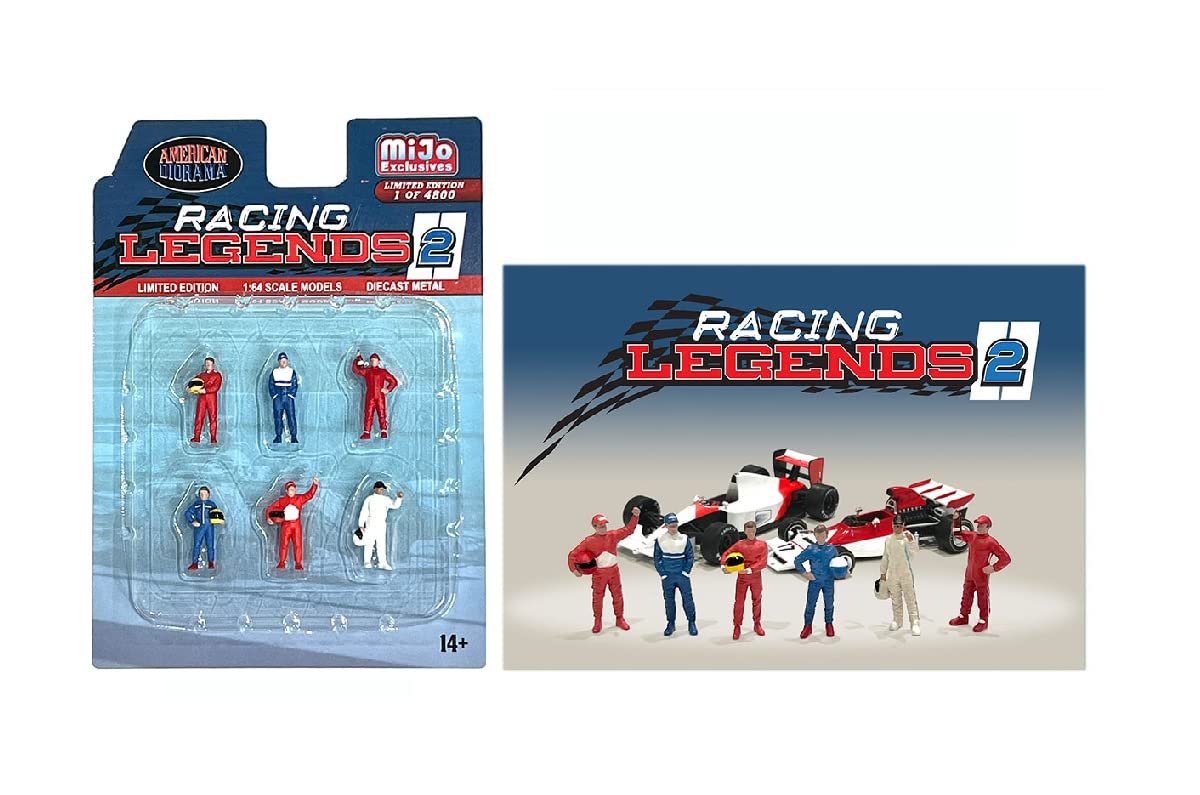 American Diorama Figurine Set Racing Legends