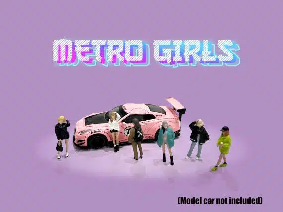 American Diorama Figurine Set Metro Girls AD-2408
