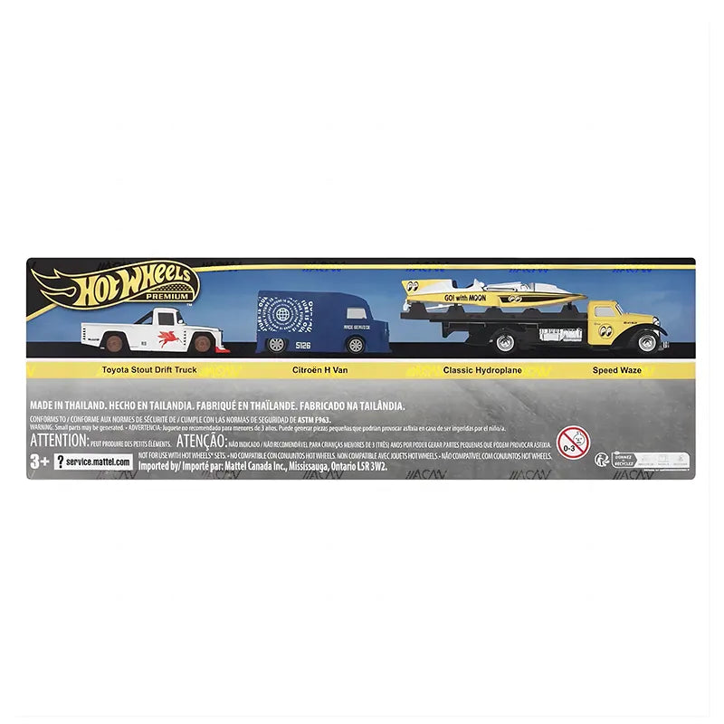 Hot Wheels Premium Mooneyes Box Display Set