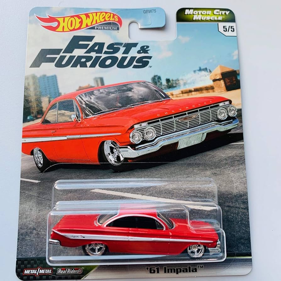 Hot Wheels Premium Motor City Muscle Fast & Furious '61 Impala
