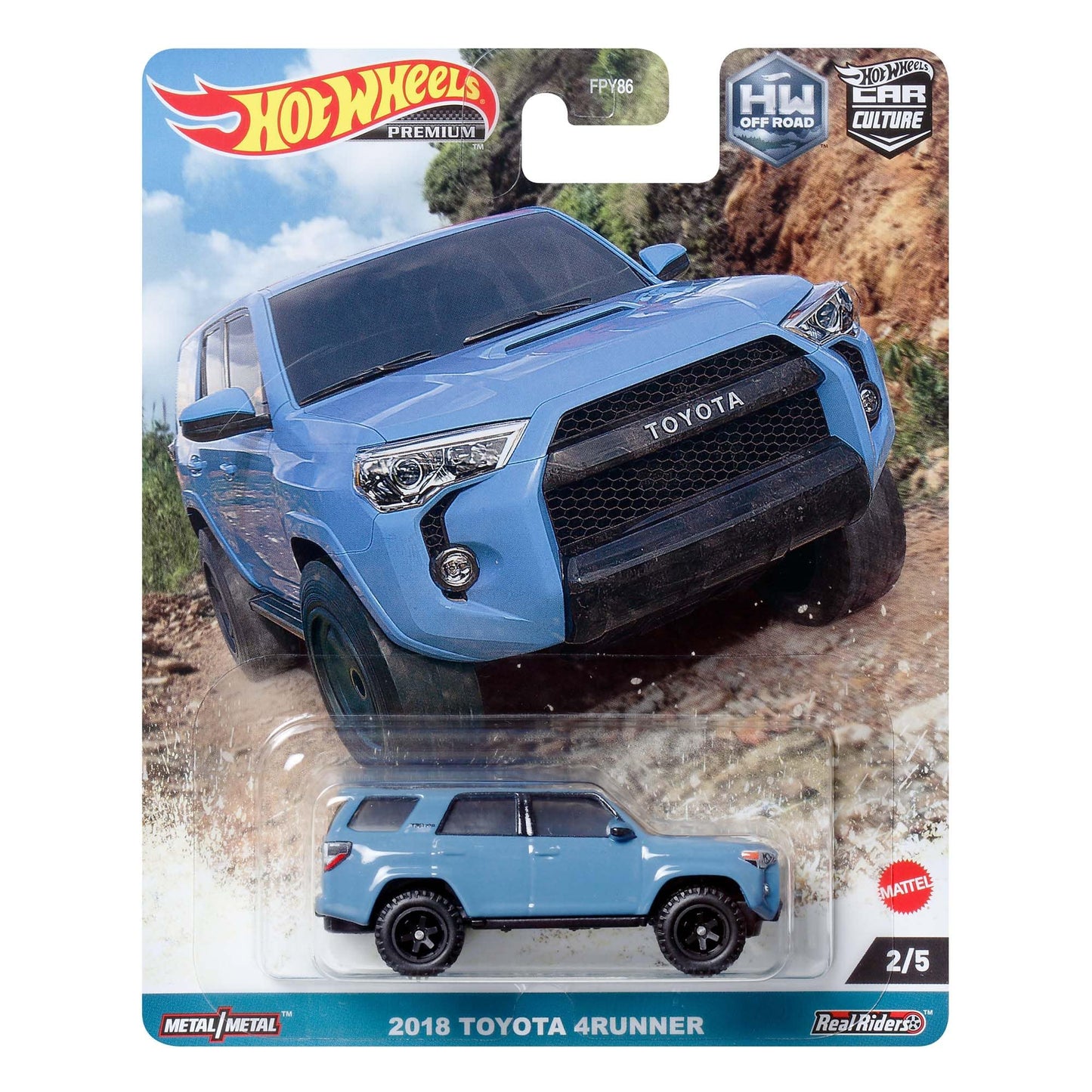 Hot Wheels Premium Car Culture Off Road Toyota 4Runner