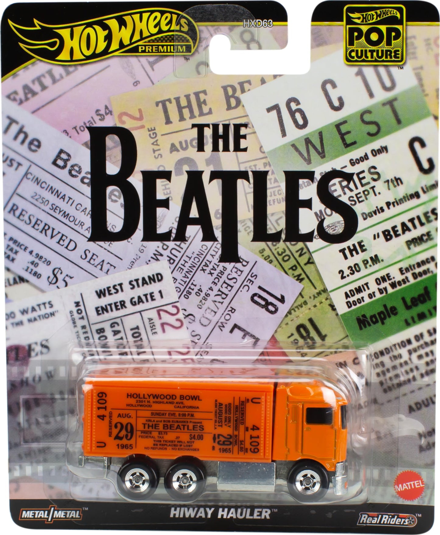 Hot Wheels Premium Pop Culture The Beatles Hiway Hauler