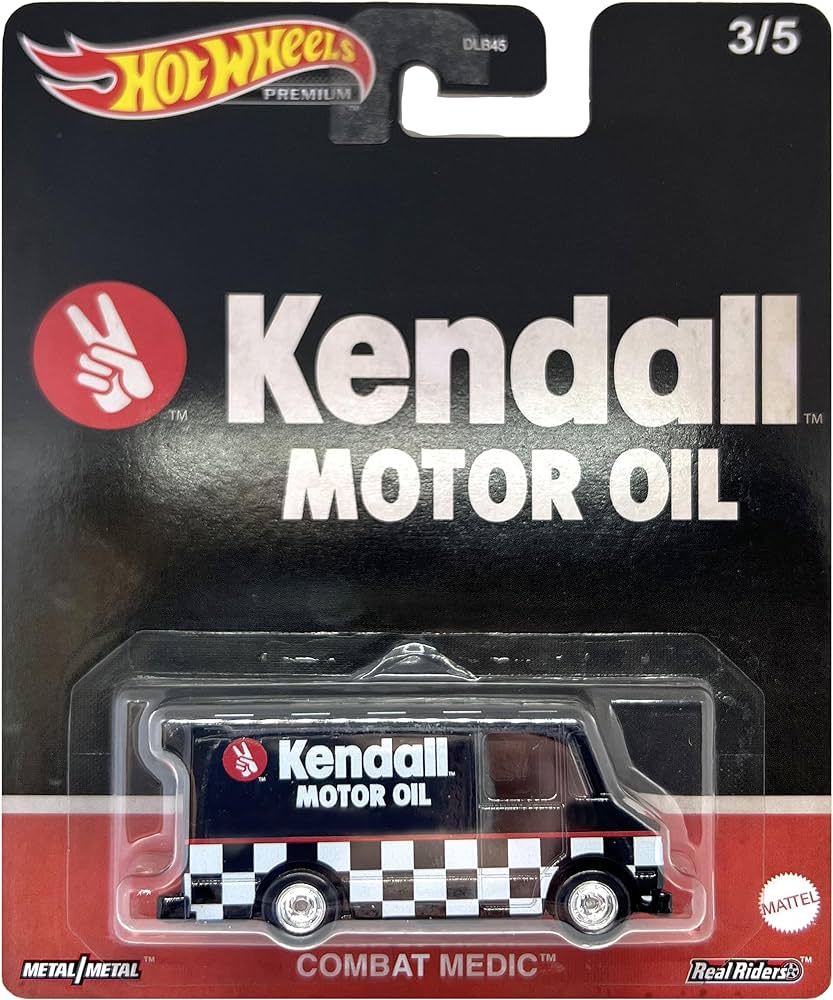 Hot Wheels Premium Pop Culture Kendall Motor Oil Combat Medic
