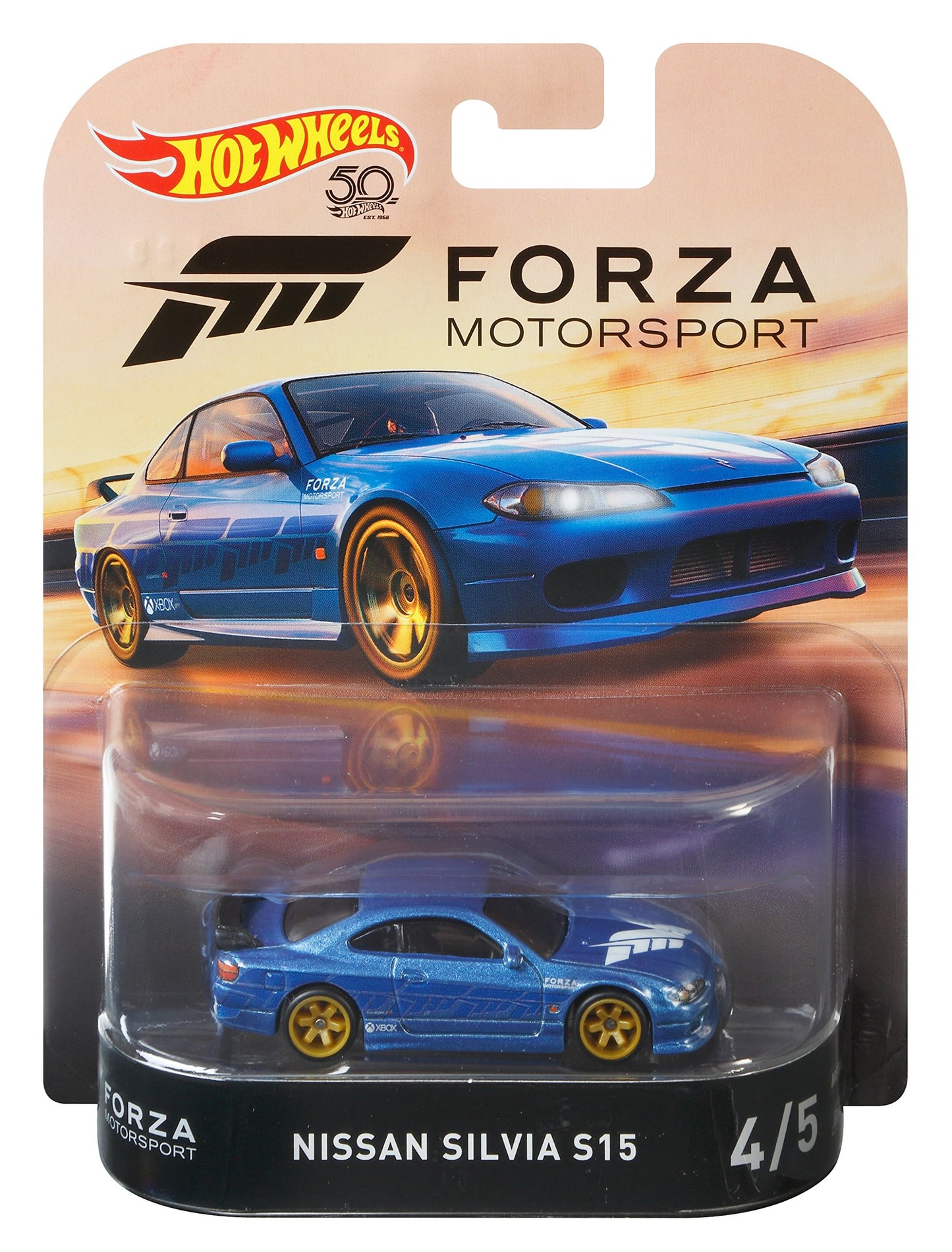 Hot Wheels Retro Entertainment Forza Nissan Silvia S15