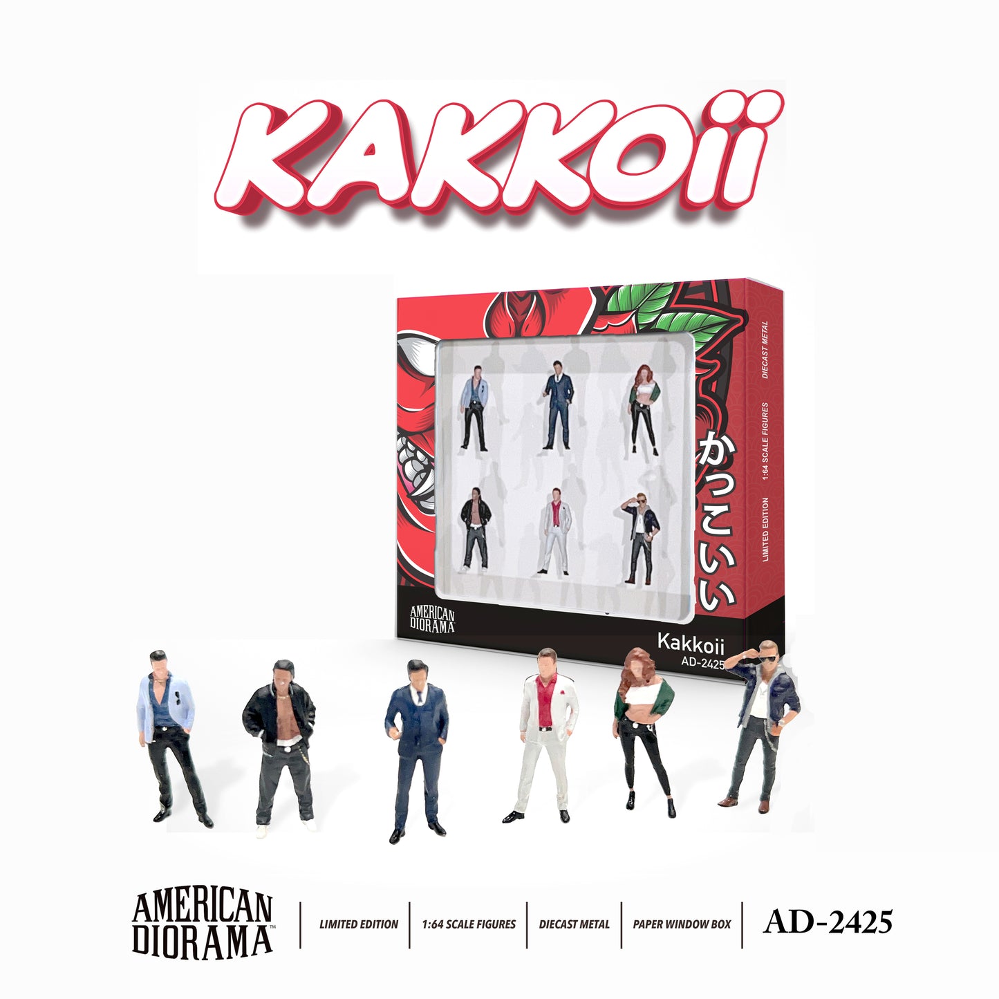 **PRE ORDER** American Diorama Figurine Set Kakkoii