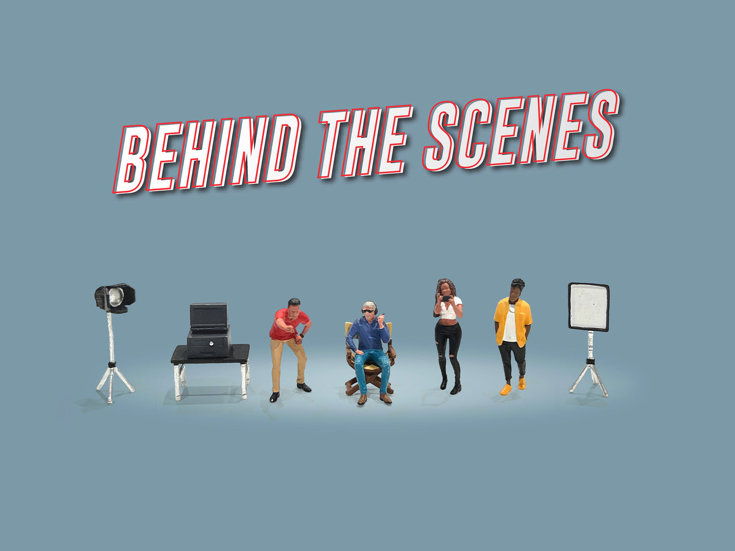 American Diorama Figurine Set Behind The Scenes AD-2426