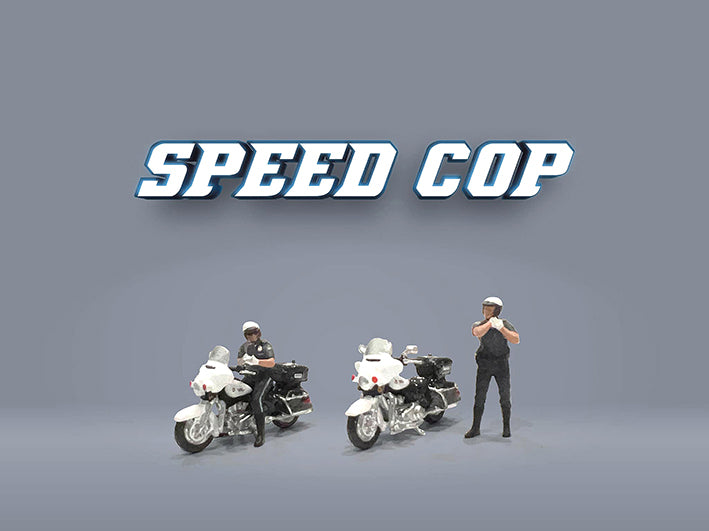 **PRE ORDER** American Diorama Figurine Set Speed Cop