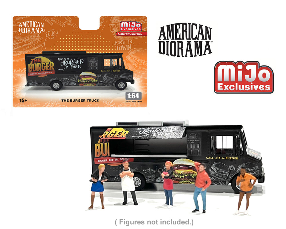 **PRE ORDER** American Diorama Food Truck The Burger Truck - Limited Edition Mijo Exclusives
