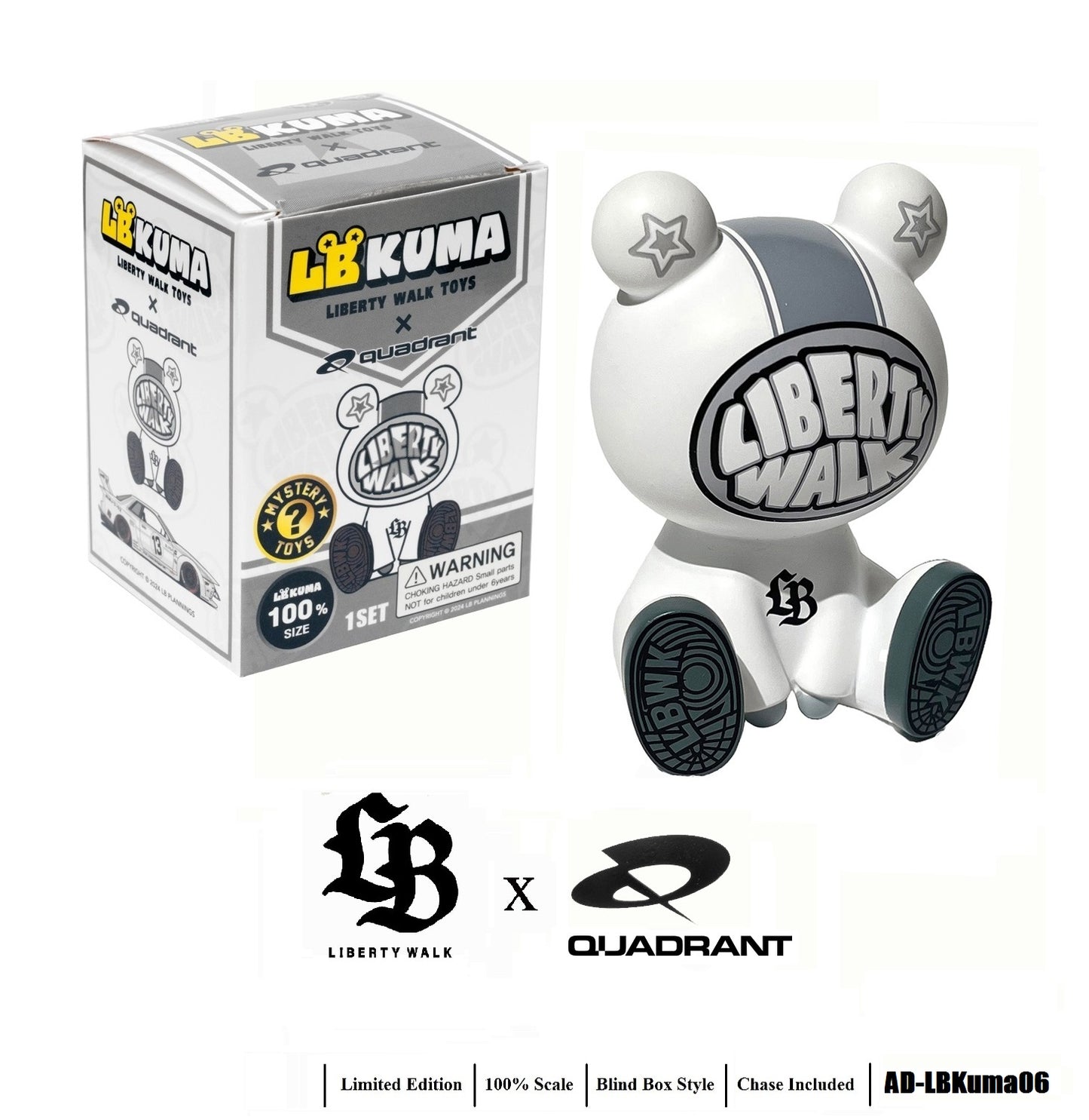 **PRE ORDER** American Diorama x Liberty Walk x Quadrant Collaboration Kuma