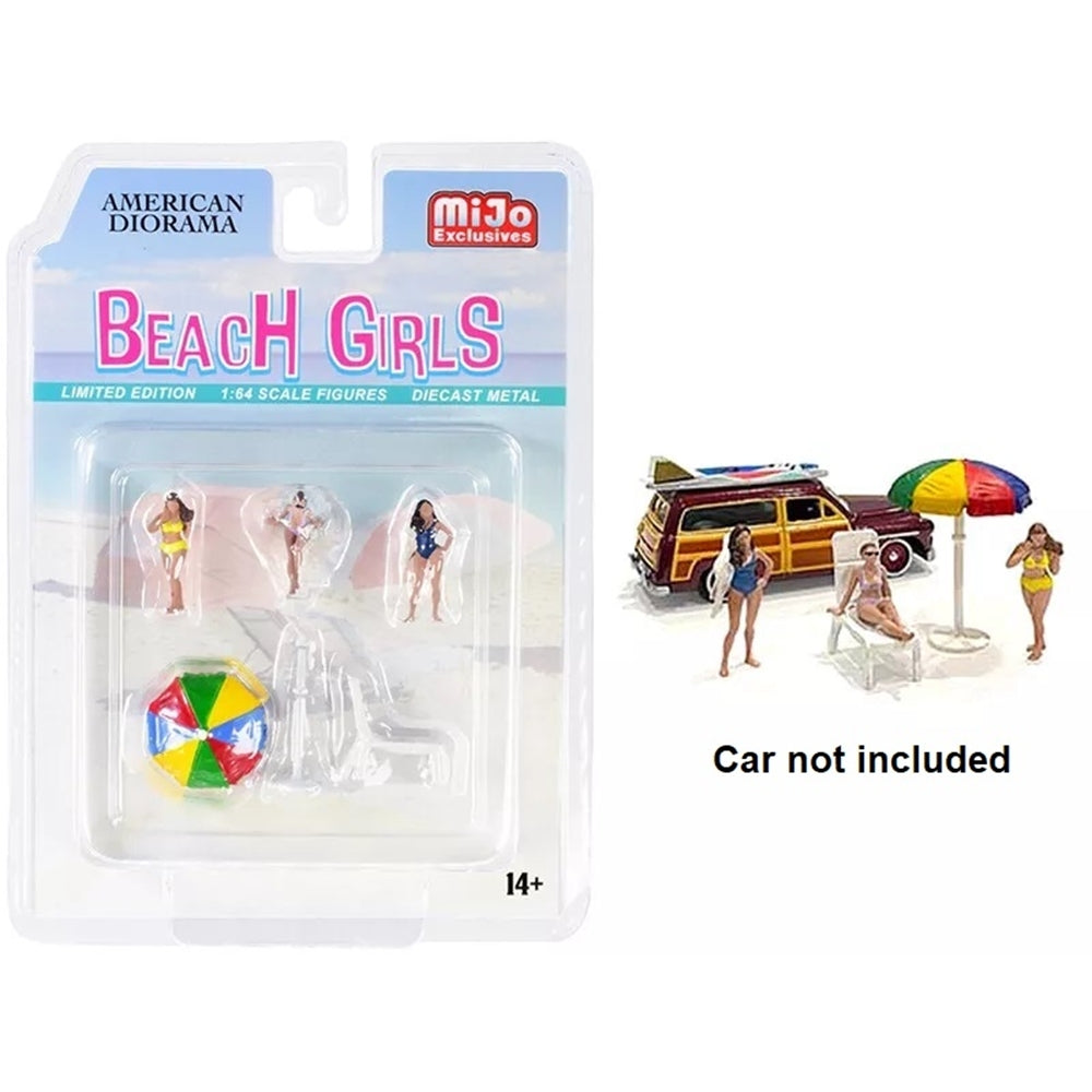 American Diorama Figurine Set Beach Girls