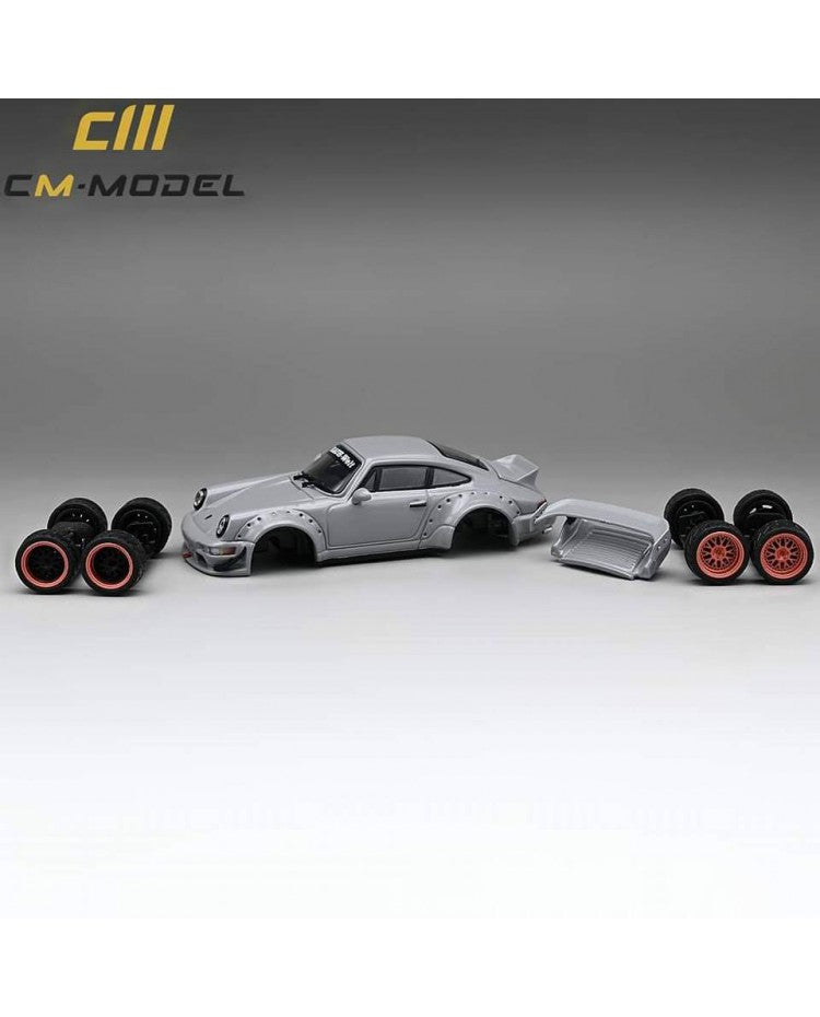 CM Model Porsche 964 Widebody Grey