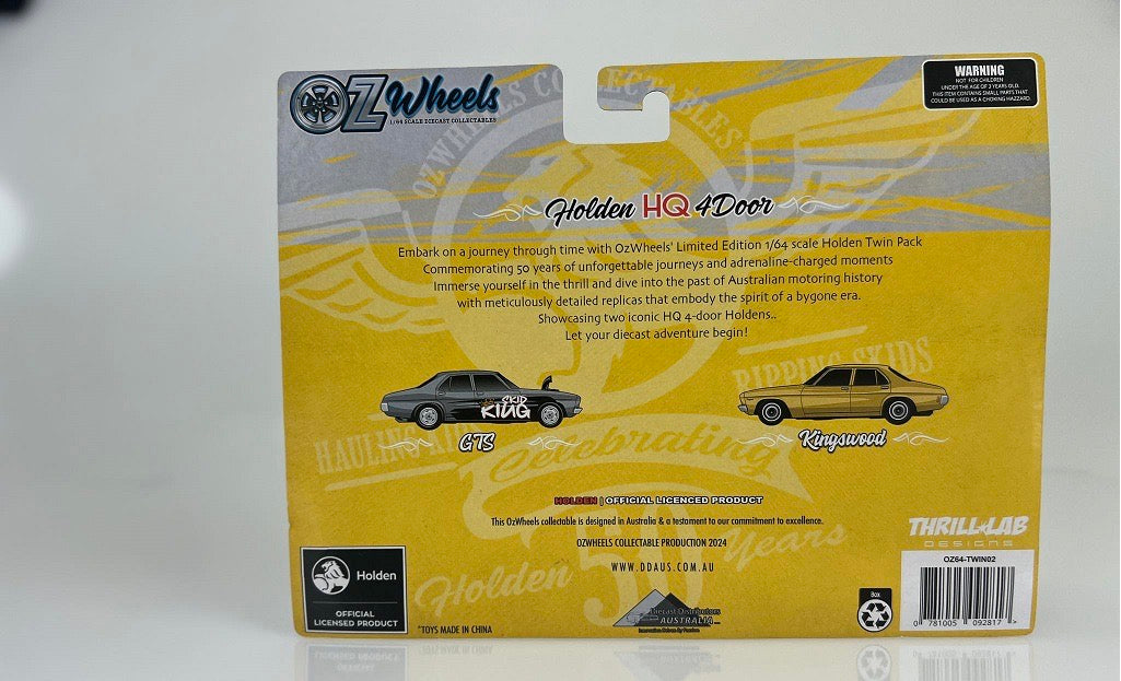 OZ Wheels Skid King 4 Door HQ Holden Twin Pack