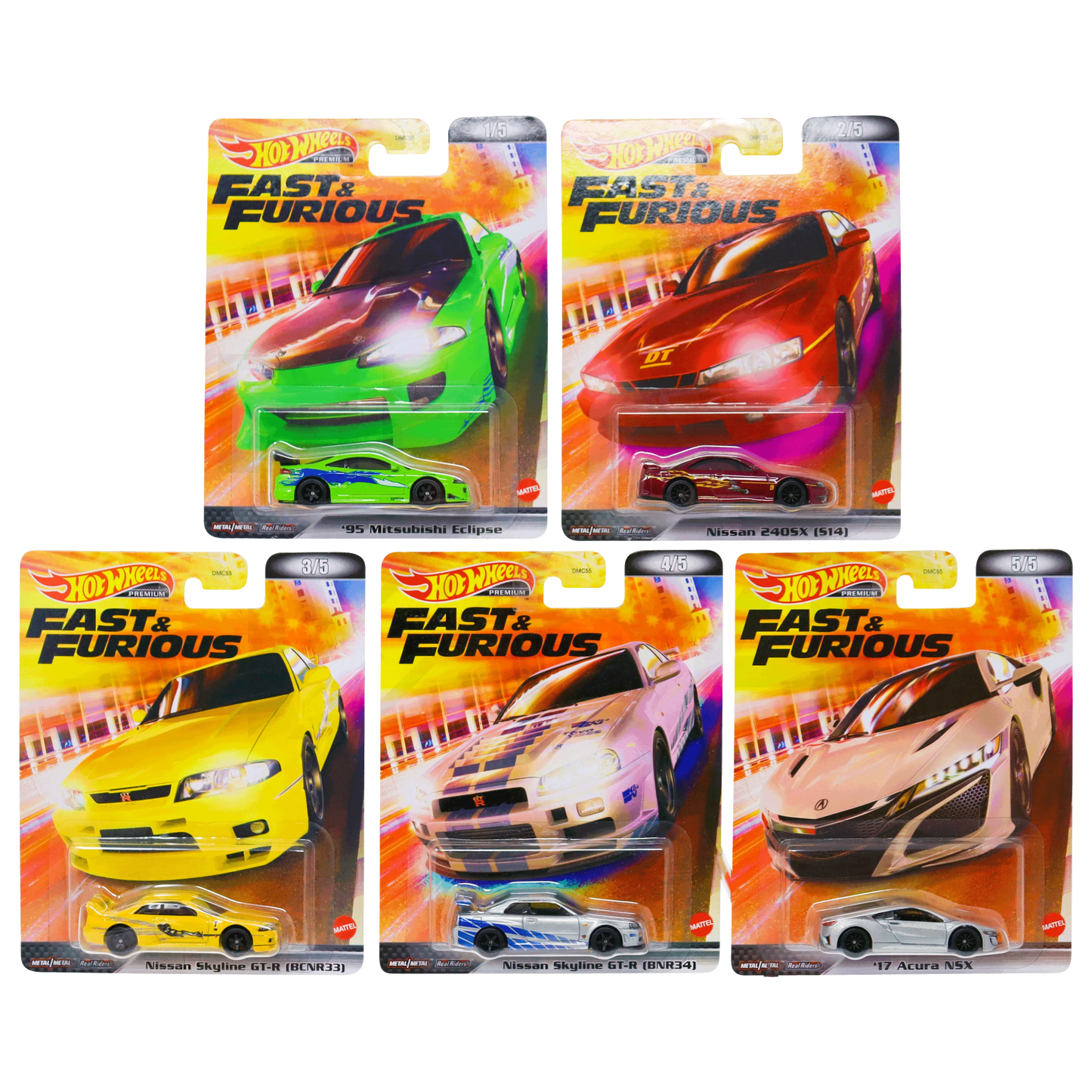 Hot Wheels Premium Fast & Furious 2022 L Release