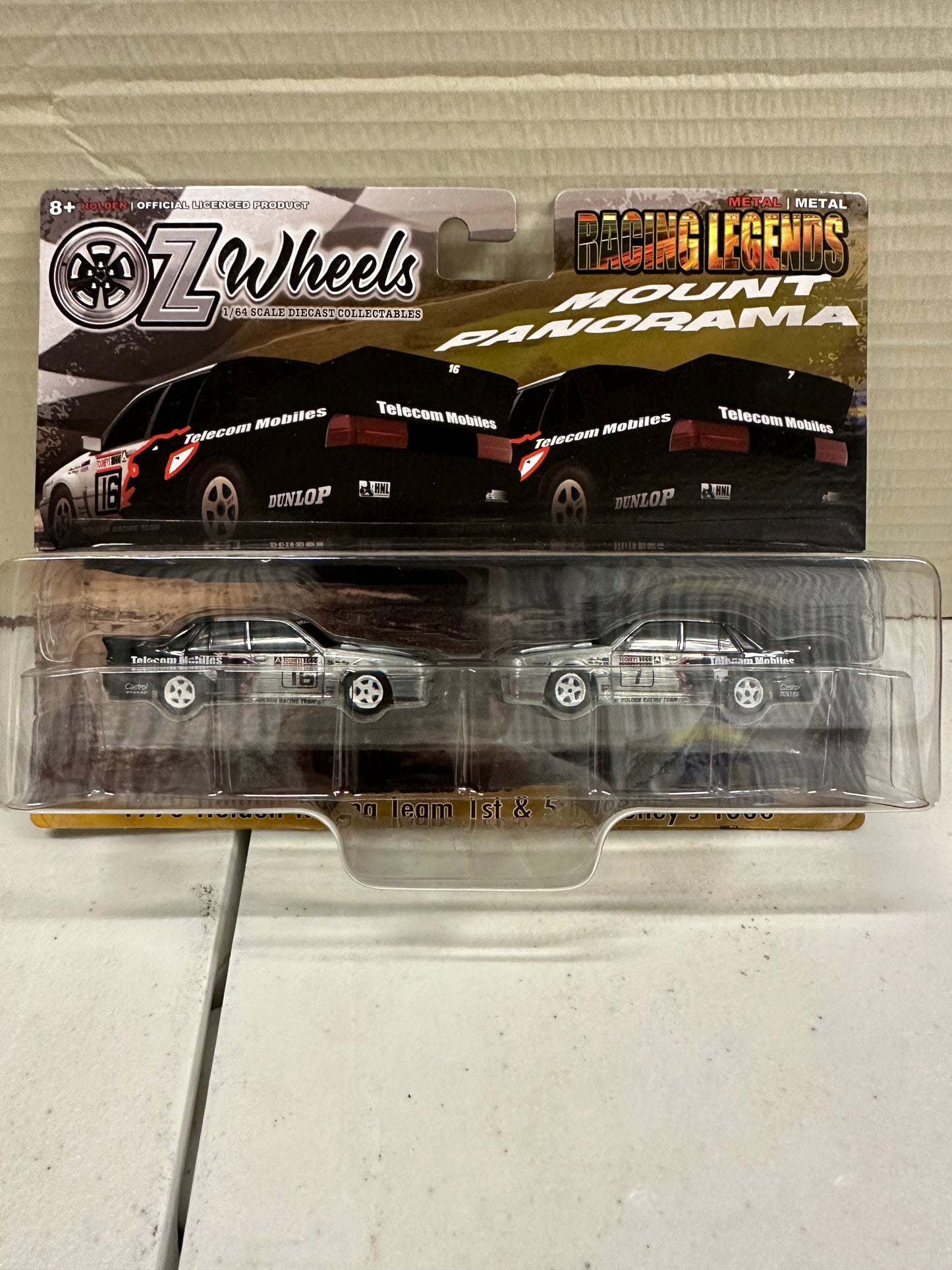 OZ Wheels Bathurst Racing Legends HRT VL Twin Pack - Raw Chase