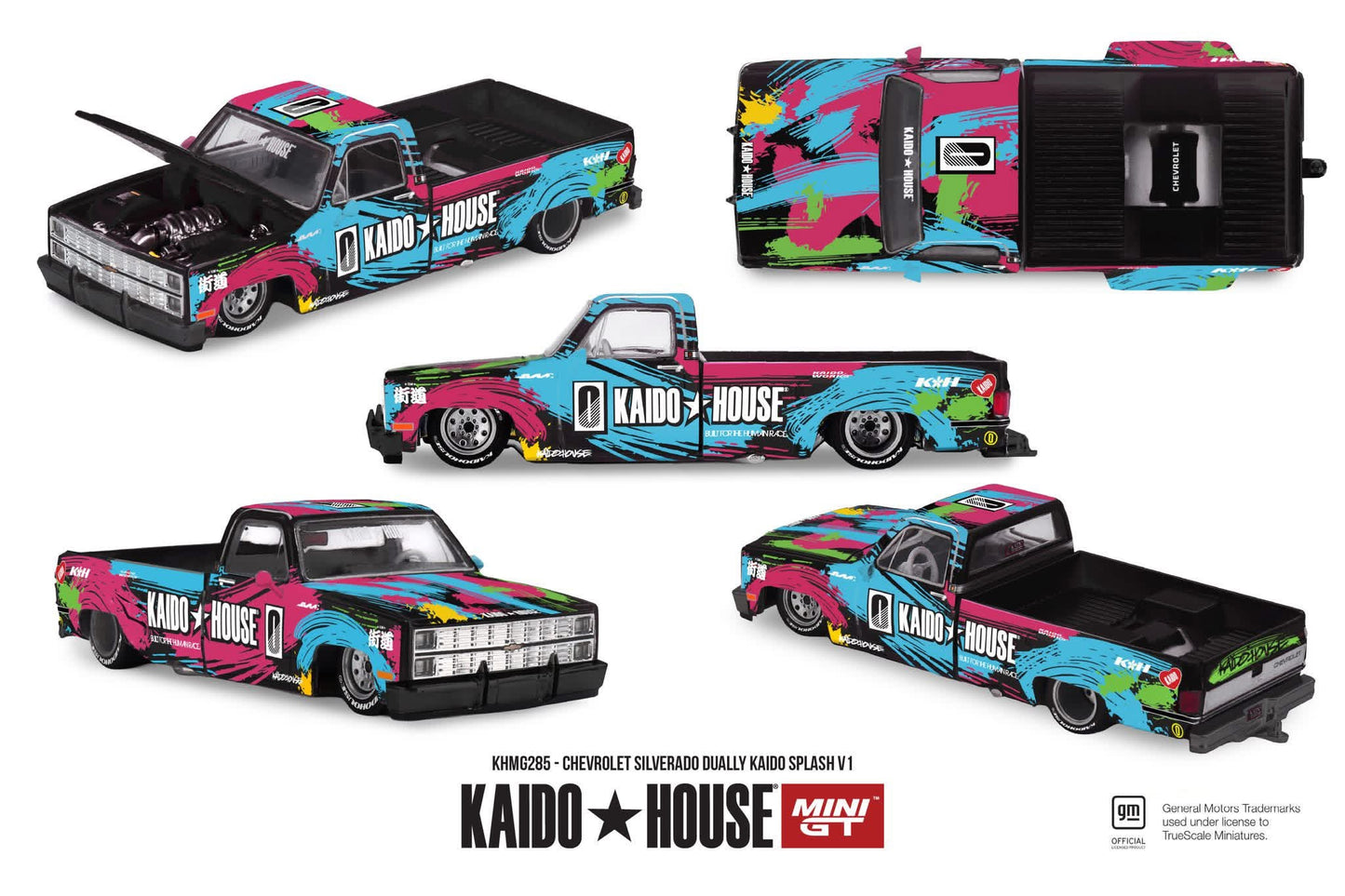 **PRE ORDER** Kaido House Chevrolet Silverado Dually Kaido Splash V1 KHMG285