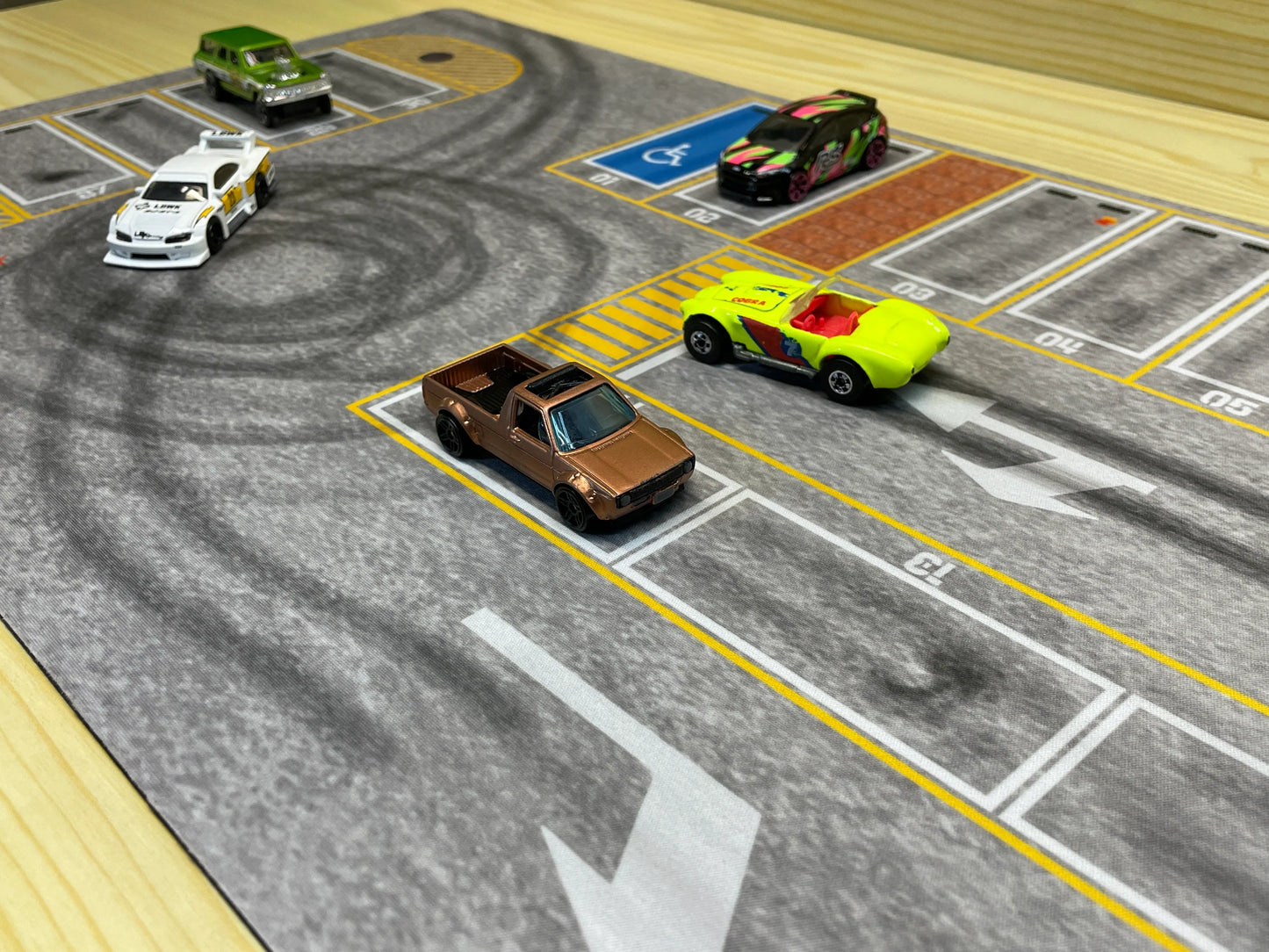 **PRE ORDER** TurboPads Los Angeles Parking Lot Desktop Diorama Mat