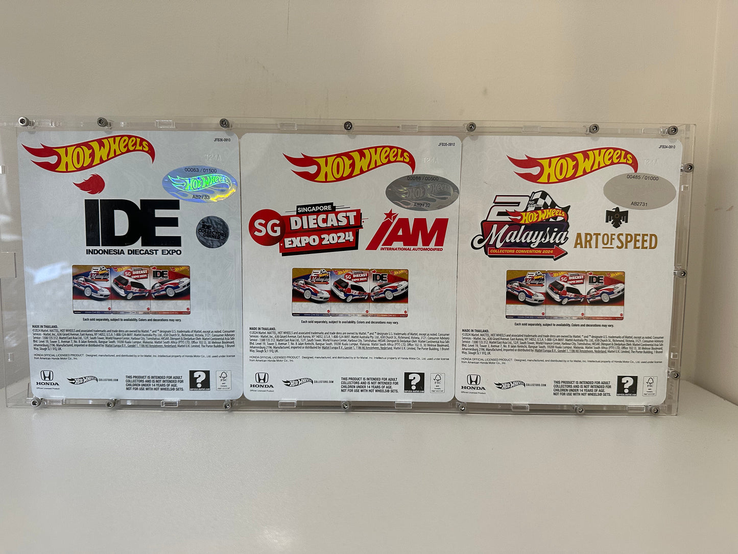 2024 Hot Wheels Malaysia / Singapore / Indonesia Expo Dinner Car Bundle