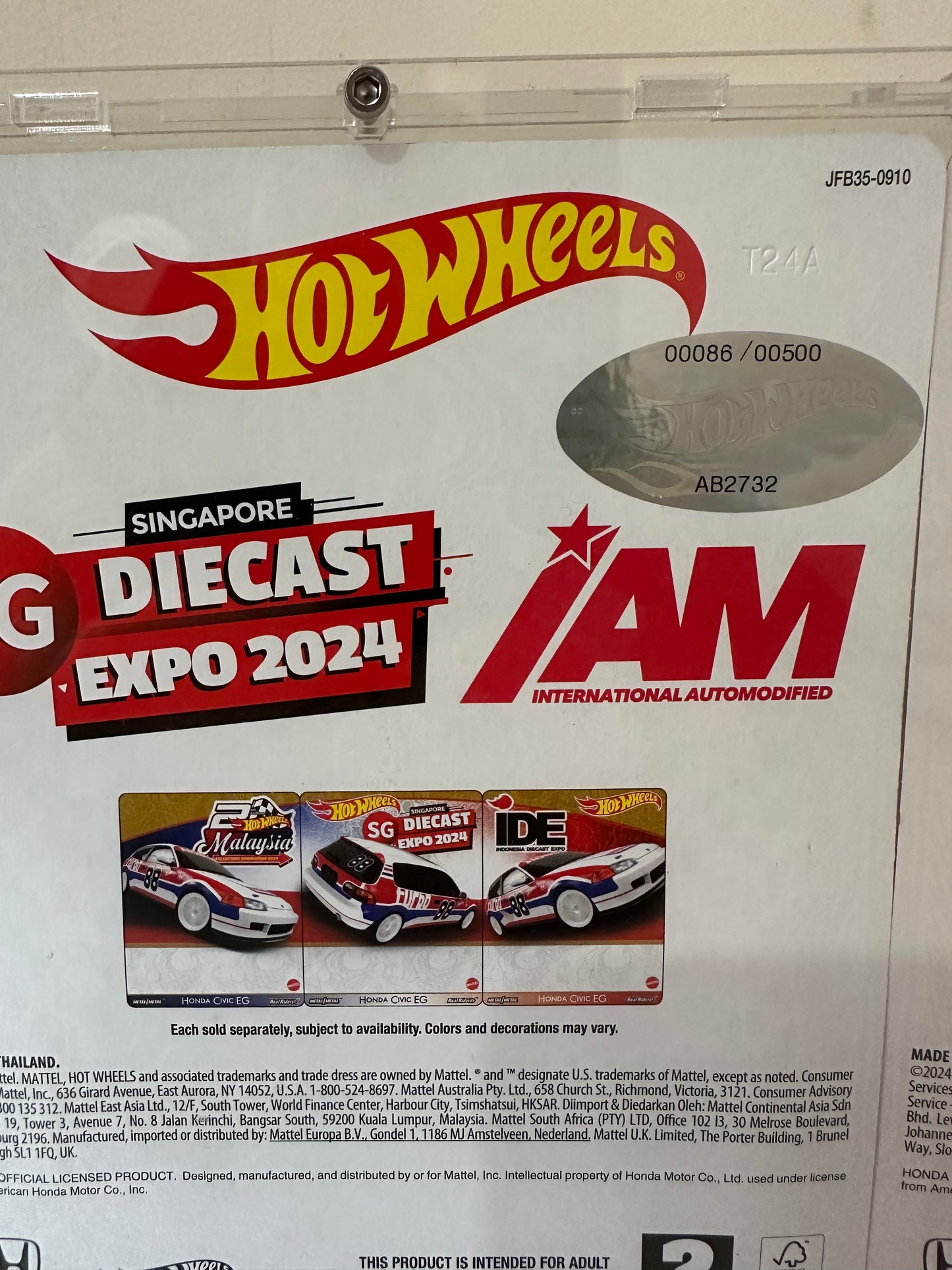 2024 Hot Wheels Malaysia / Singapore / Indonesia Expo Dinner Car Bundle