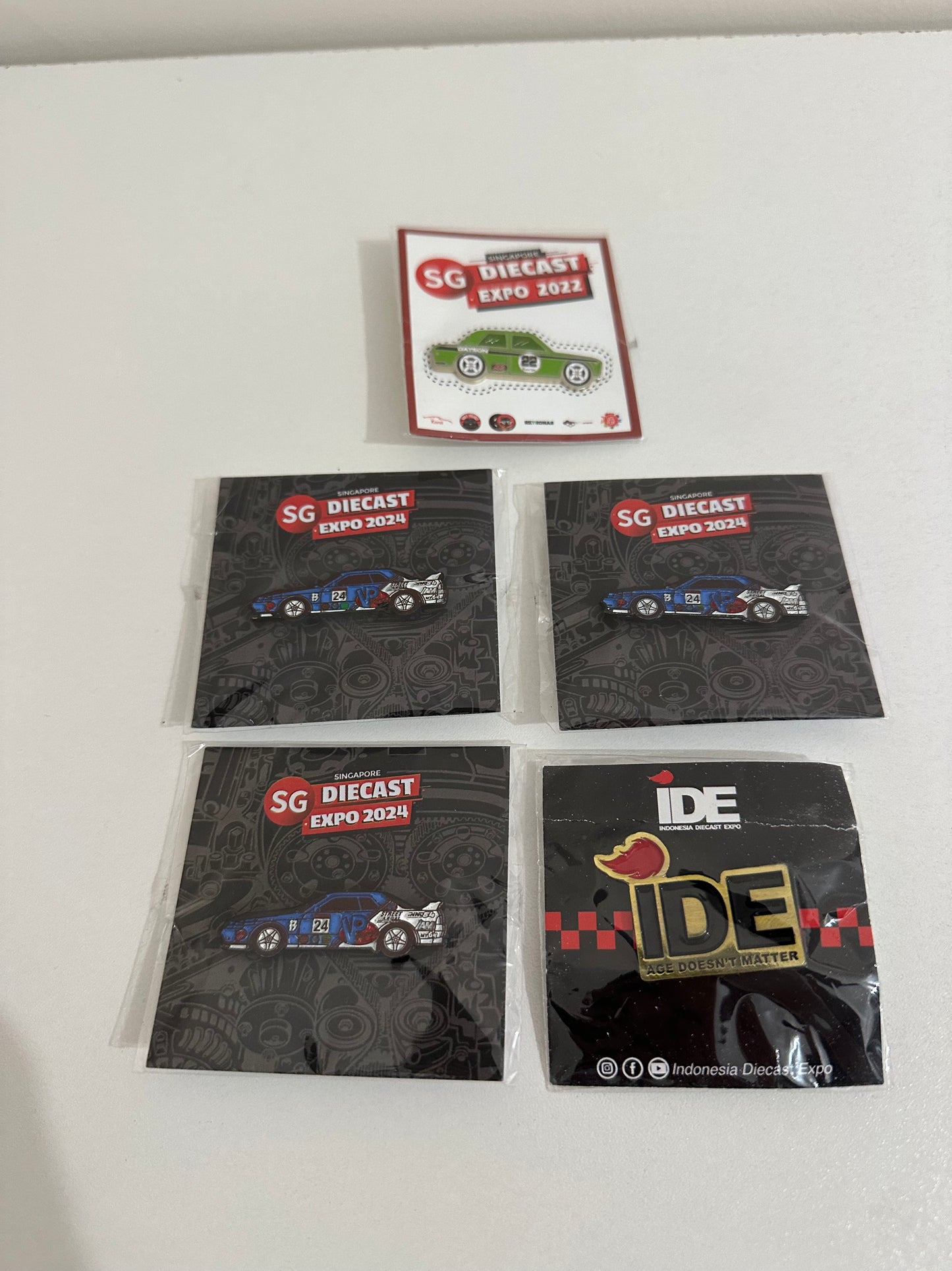 2024 Hot Wheels Malaysia / Singapore / Indonesia Expo Dinner Car Bundle