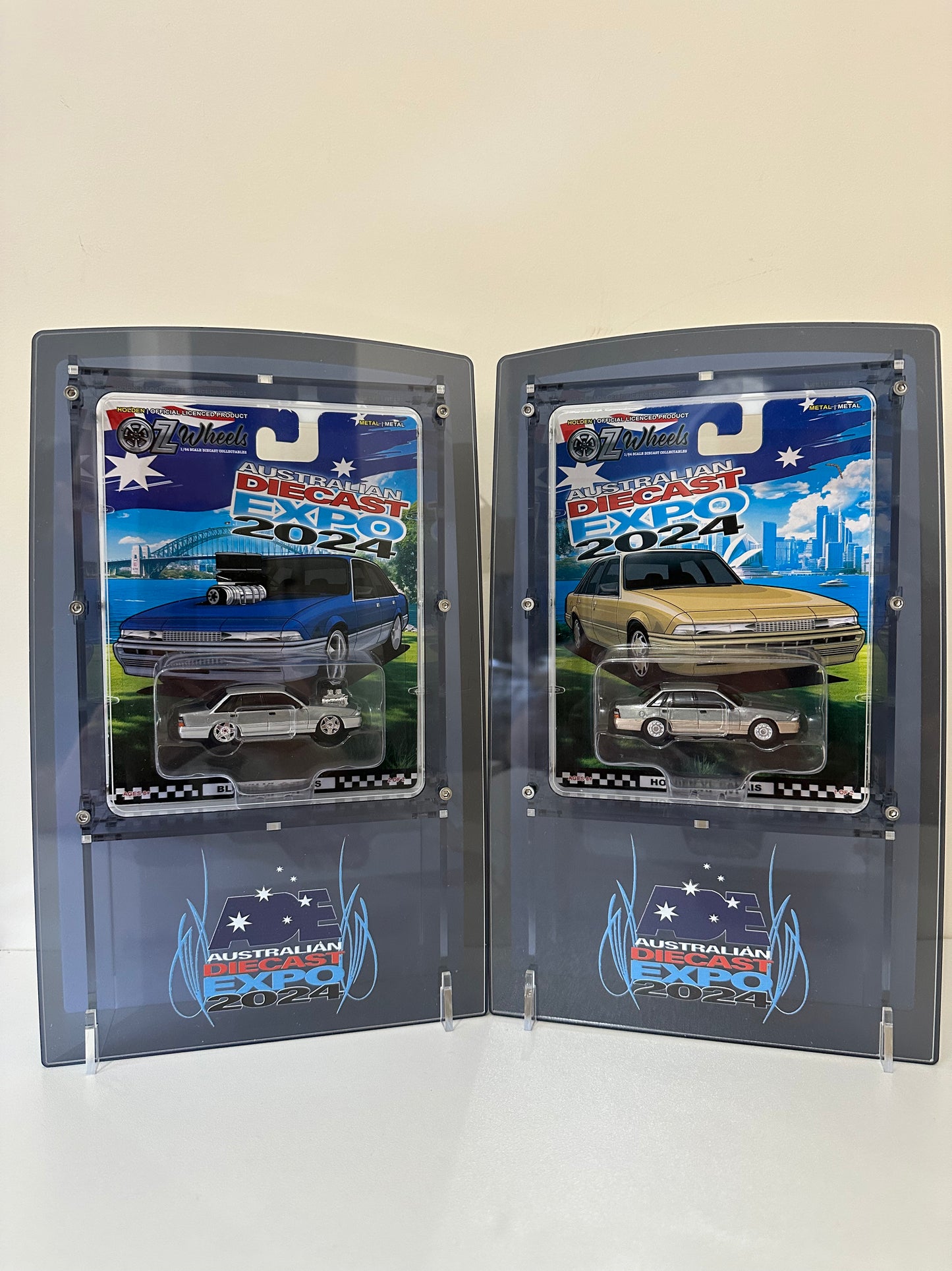 Australian DieCast Expo Holden VL Chase Set - Blown & Calais