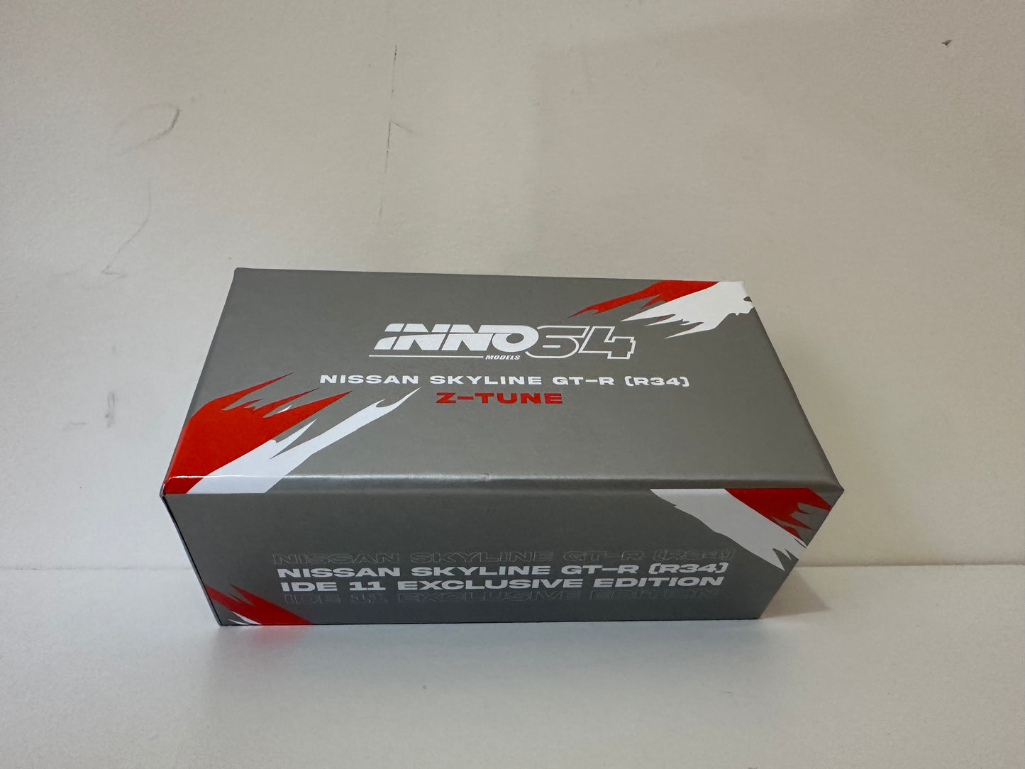 2024 Indonesia DieCast Expo IDE11 Exclusive Inno64 Nissan Skyline GT-R R34 Z-Tune Gray