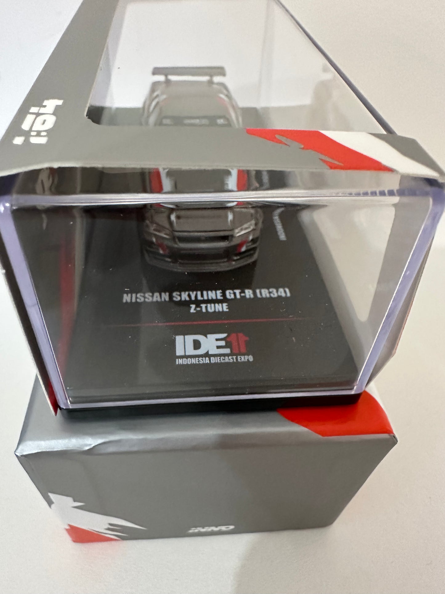 2024 Indonesia DieCast Expo IDE11 Exclusive Inno64 Nissan Skyline GT-R R34 Z-Tune Gray