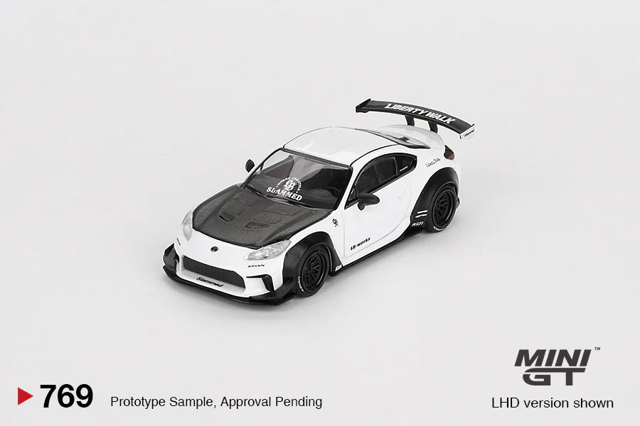 **PRE ORDER** Mini GT Toyota GR86 LB★Nation White